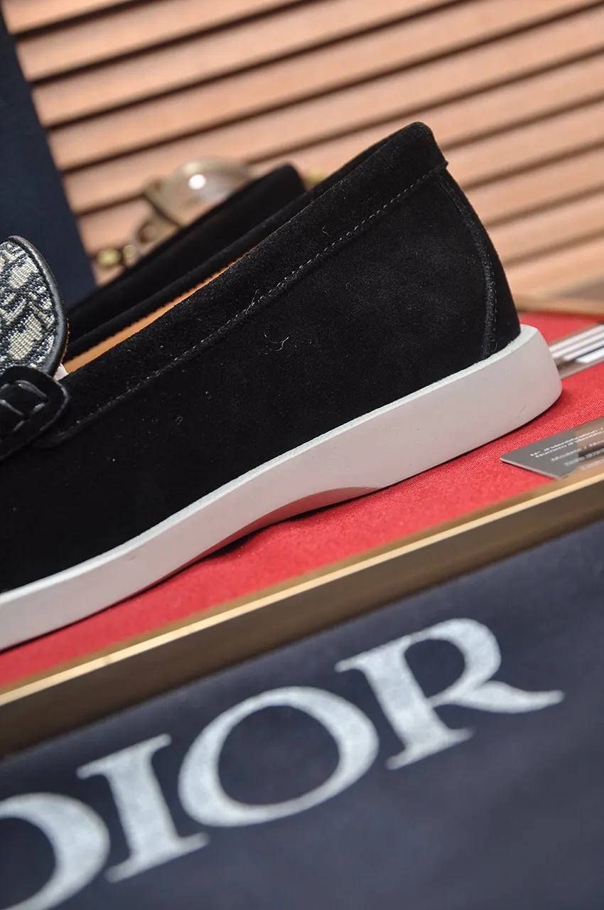 Men's shoes 💰520💶 [Dior] high-end goods Niuli original order quality Dior —🆘. Dior original order purchasing, high-end leather shoes, fabric: imported cowhide from Italy ➕ water-dyed cowhide/cowhide lining ➕ special original outsole, fine workmanship, real-life shooting 🎬 size: 38-45 (customized at 45)